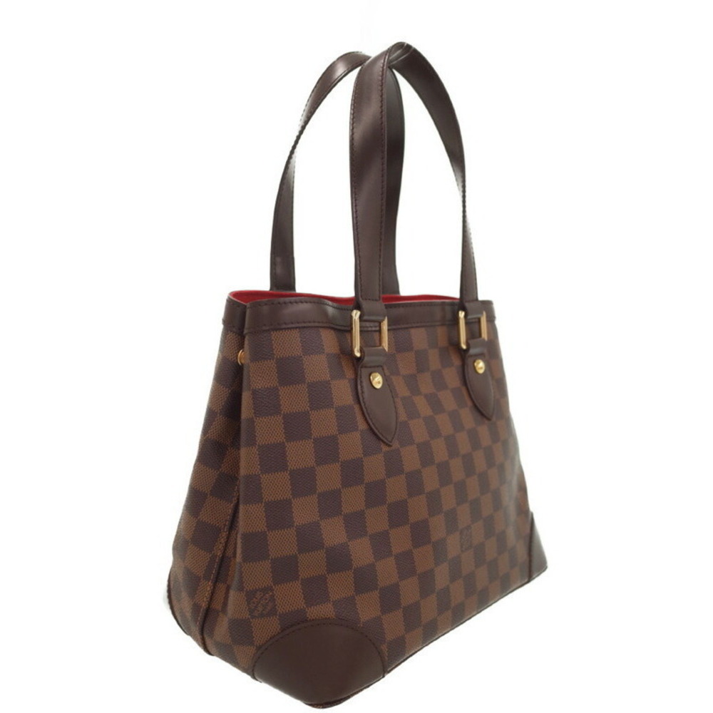 Louis Vuitton Brown Damier Tote Hampstead Ebene Bag